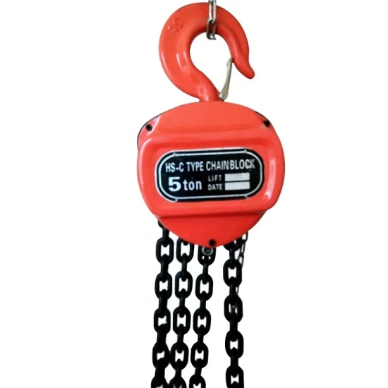 3 Ton Hand Lifting Chain Pulley Block with 3M Lift